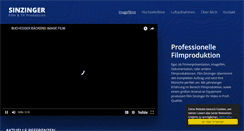 Desktop Screenshot of film-sinzinger.at